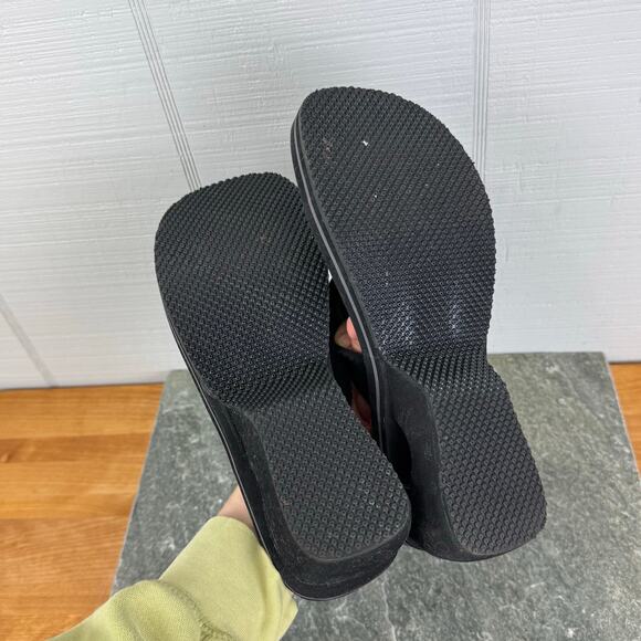 Skechers Cyclers Day Dream Toe Loop Sandals Cut Out Wedge Rhinestone Y2K Bratz - Picture 7 of 8